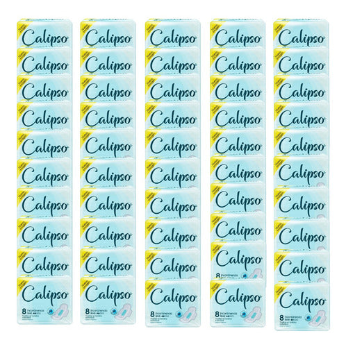 Calipso Feminine Hygiene Pads for Light Incontinence 8 Units Box 50 Units - Ma 2