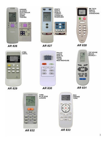 LG Remote Control for Air Conditioner 6711A20028 6711A 3