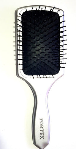 Fortex Pneumatic Paddle Brush for Detangling and Brushing Hair 1