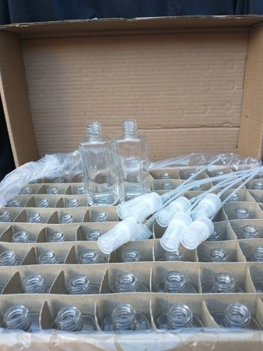 Fragancias De Fino 60ml Glass Bottles with Spray Nozzle 0