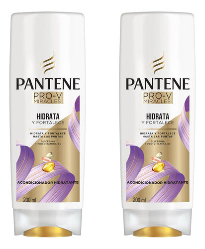 Pack Pantene Conditioner Hydrates and Strengthens 200 ml x 2 0