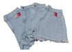 Kleff Denim Short Jeans Denim Rigido Con Brillos Ultima Tendencia 4