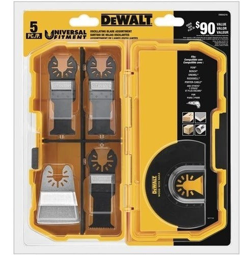 Dewalt Dwa4216 Kit De Accesorios Oscilantes De 5 Piezas 0