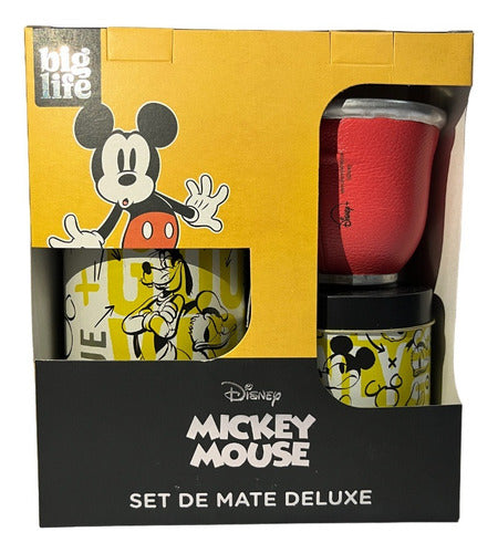 PPR Deluxe Mate Set Mickey Disney Mate Yerbera Azucarera 5