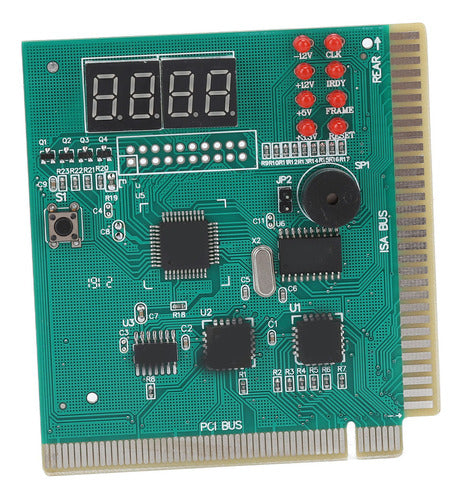 Para Placa De Diagnóstico De Pc Padrão De 4 Dígitos Pci Isa 5