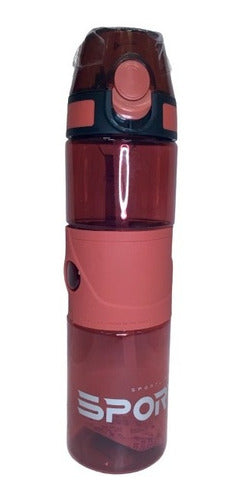 Sport Life 700ml Sports Bottle with Silicone Spout and Safety Lock 4481 0