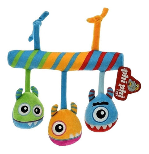 Phiphi Toys Monsters Rattling Strap for Stroller 26 Cm 0