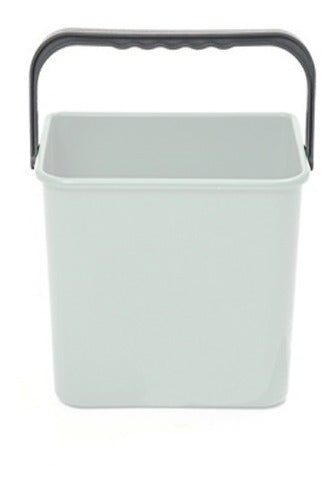 Sanitary Bucket with Handle 4 Lts Multiservice Cart 4