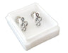 MEKYRA Surgical Steel Open Circle Earrings Music Note 2