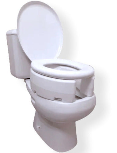 Elevated Toilet Seat with Padded Cushion for Disabilities 17cm 7