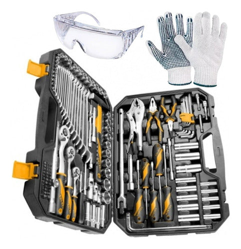 Tolsen Industrial Tool Kit Includes 137 Pieces 0