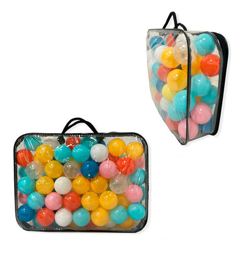 Pelotas Para Pelotero Infantil Colores Pastel Bolsa X 100 2