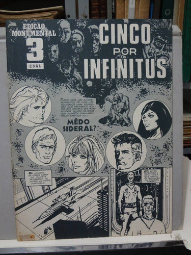 Hqs Cinco Por Infinitus Nº 3 Medo Sideral?  - Ebal 0