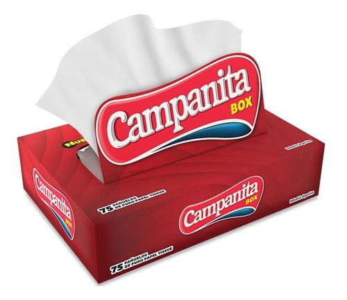 Clean Lab SRL Disposable Tissue Paper Napkins Campanita 75 Un. Box X 24 2