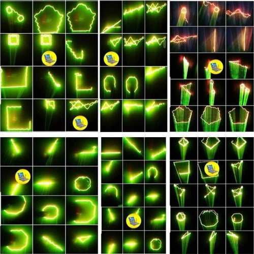 Canhão Raio Laser Holográfico Luz Led Projetor Festa  Hl22 6