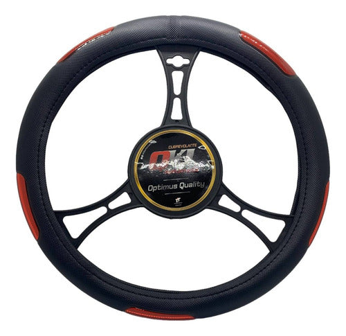 Reflective Red 38cm 39cm Universal Car Steering Wheel Cover 1