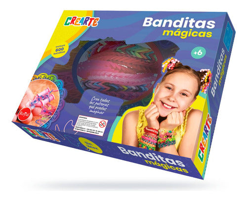 Crearte Set 600 Elastic Bands - Mosca 0