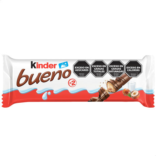 Kinder Bueno Oblea Chocolate Crema Avellanas X5 Mejor Precio 1