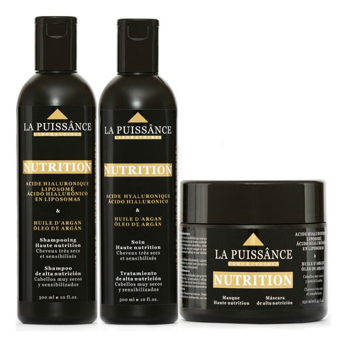 La Puissance Kit Nutricion Shampoo 300 Ml + Mascara 250 Gr 2