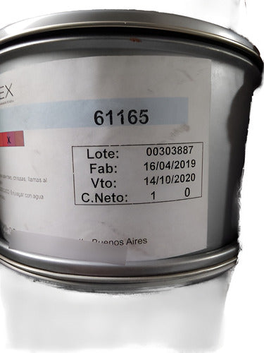 Tinta Offset Naranja Pantone 165 Fresh 1 Kg. Grafex 1