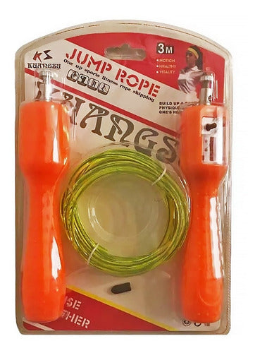 Adjustable Jump Rope with Turn Counter PVC Adjustable Length Box 4