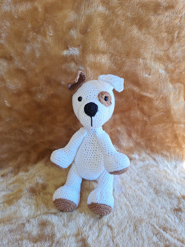 Perro De Apego Amigurumi 2