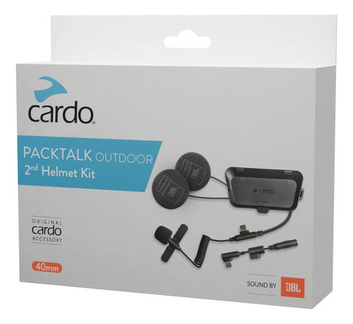 Cardo Packtalk Outdoor Second Helmet Intercom Kit 0