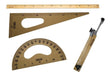 Martiz Compass with Marker + Square + Protractor + Ruler 100 0