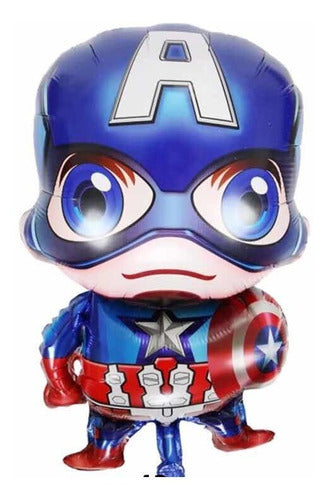 Iron Man or Captain America Balloon – 65 cm Unit Price 1