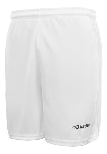 Kadur Short Futbol Deportivo Bolsillos Pantalon Corto Liso Equipos 5