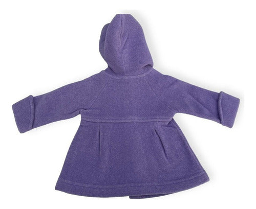 Generic Tweed Coat with Hood for Baby (9579) 4