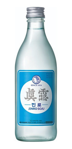 Bebida Coreana Soju Jinro Is Black 16,5% Original 360ml 0