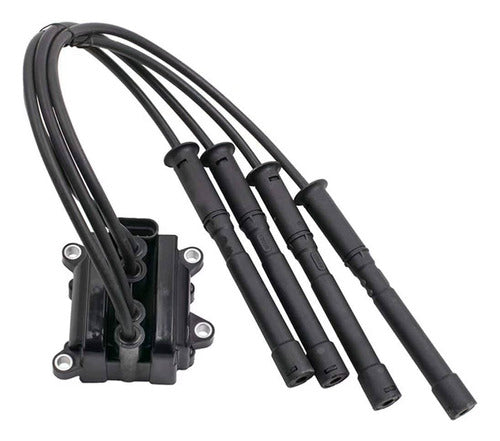 Bobina Ignicion Renault Clio 2006-2008 1.2 16v D4f C/cables 0