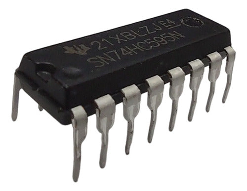 Elumiled 10x Integrated 74HC595N 8-bit Serial-in Serial Parallel-out 0