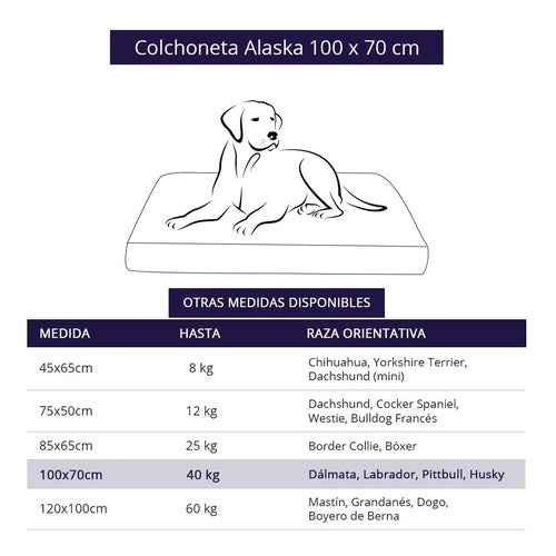 Lola Pets Alaska Large Dog Bed Mat 4