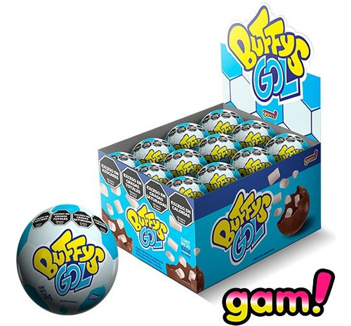 Caja Chocolate Gol Forma Pelota De Futbol X24u 0