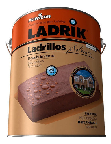 Brikol Ladrik Ladrillos Solvente Impermeable Antihum 1 L 0