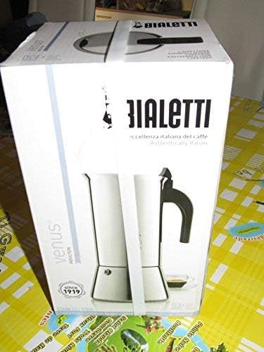 Bialetti Elegance Venus 10-Cup Espresso Maker, Stainless Steel 2