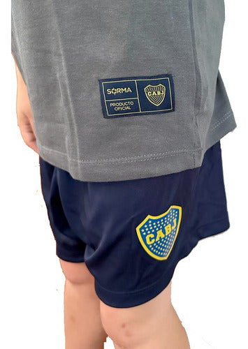 Kids' Boca Juniors Official Licensed Short 1