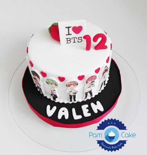 PamCakehouse Custom Birthday Cake BTS 3