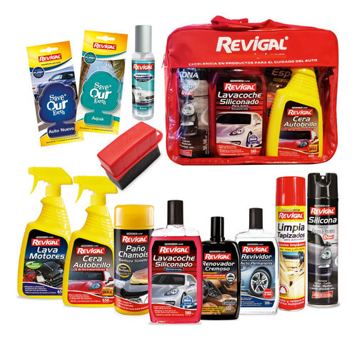 Revigal Kit Lavado Premium Max – 12 Products + Bag 0