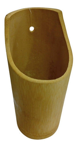 Bamboo Spatula Holder Cutlery Organizer 2