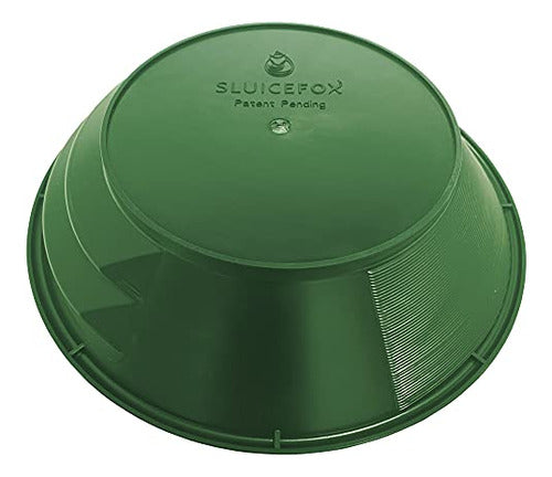 Sluice Fox Set of 2 Nesting Gold Pans in 11 Inch and 15 Inch Diameter - Green 6