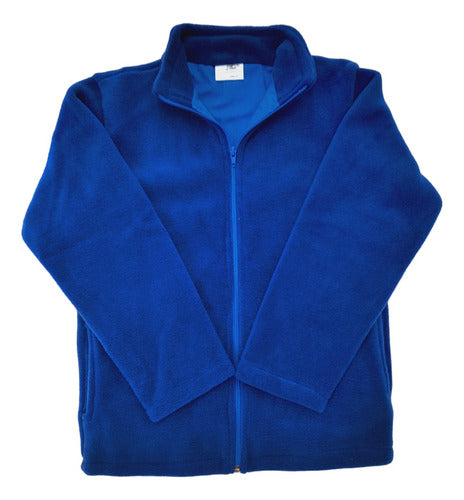 Jep Campera Polar Forrada Escolar Azul Fran, Marron Talle Adulto 0