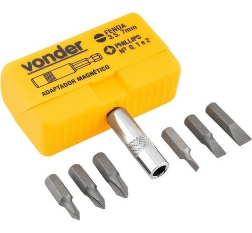 Juego De Puntas Con Extensión 1/4 8pcs Vonder Fc 0