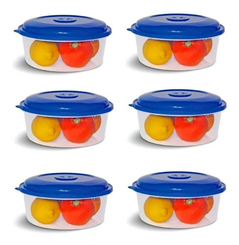 Colombraro Set X 6 Round Ultra Container 1700 Ml 3