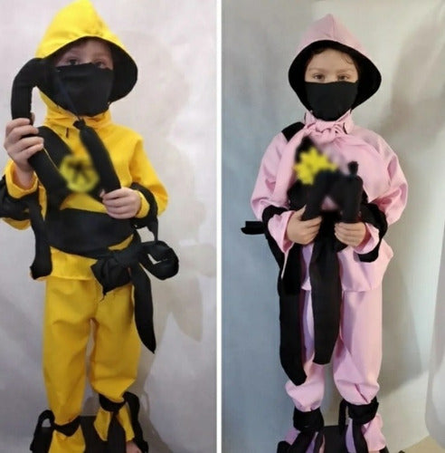 Customizable Ninja-gus Cartoon Ninja Costume Various Colors 2