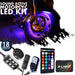 X-LIGHT 18pc Moto Luz Led Kit ¦ Acento Personalizadas Todo Color Pod 1