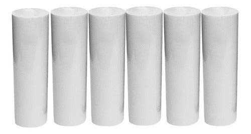 Inteligere Water Sediment Filter 20 Micron Polypropylene Cartridge Pack of 6 0