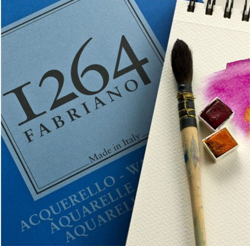 Kit Fabriano A4 Watercolor Paper And Winsor And Newton Cotman Watercolors Set 3